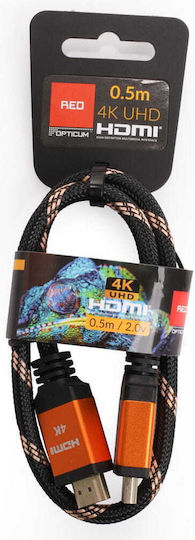 Opticum HDMI-Kabel 0,5m 2.0v 4k Uhd