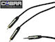 Cobra Hi-fi Proline Pro 2x RCA-Stecker Zu Mini Klinkenkabel 3,5mm Stecker 3m Professionelles Kabel 2x RCA-Arsene Mini Klinkenstecker 3,5mm Arsene 3 Meter Cl145-03