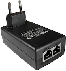 Ez-pp1512e 12v 1.25a Sursă De Alimentare + Injector PoE Cu LED-uri Wallplug