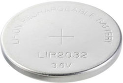 Lir2032 Wiederaufladbare Lithiumbatterie Cr2032 3.6V 40mAh