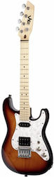 Risa St-style Electric Ukulele Sb