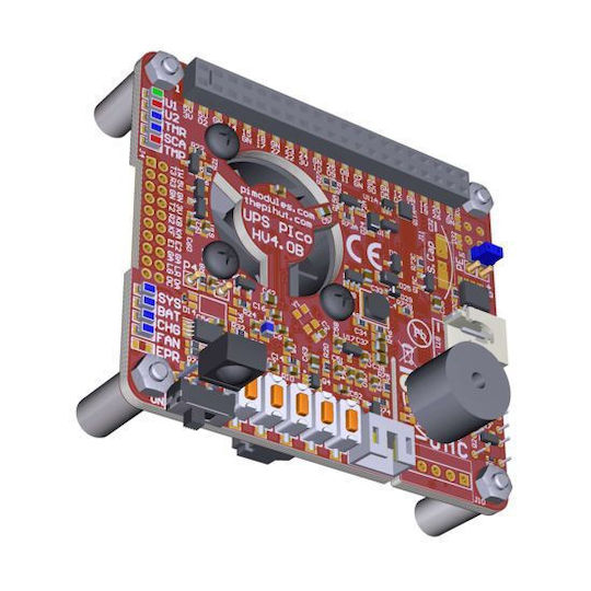 Raspberry Pi Ups Pico Hv4.0b/c Suporturi Suprapuse Pentru Panouri Solare 5V