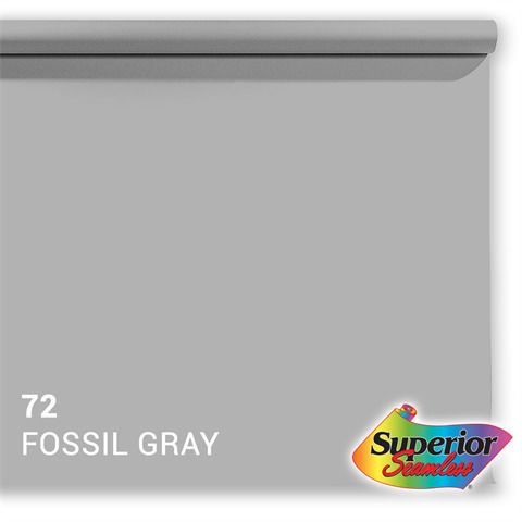 Superior Photography Backdrop Paper 72 Fossil Gray 2.72 X 11m