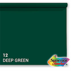 Superior Hintergrundpapier 12 Tiefes Grün 2,72 X 11m Superior Hintergrundpapier 12 Tiefes Grün 2,72 X 11m