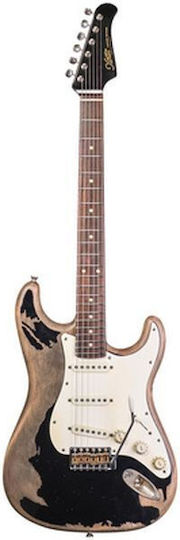 Xotic Guitars Xsc-1 Rw Черен Супер Тежък Състарен