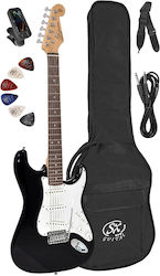 Sx Guitars Ed1 Black Sx Guitars Ed1 Black