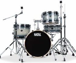 Natal Arcadia Tj Kit Black Silver Sparkle Fade Natal Arcadia Tj Kit Black Silver Sparkle Fade