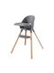 Twistshake Natural Baby Highchair Gray