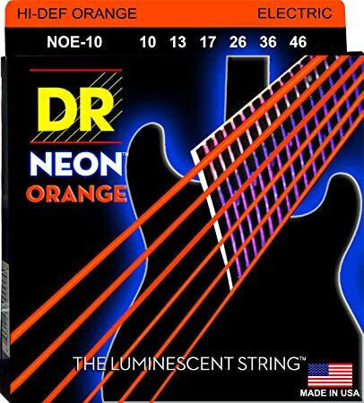 Dr Neon Noe-10 10-46 Einstellen Saiten Für E-Gitarre