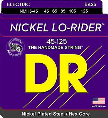 Dr Nickel Lo-riders 5-χορδου Nmh5-45 45-125 Σετ Χορδές Μπάσσου