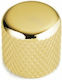Gotoh Dome Knopf Metall Gold 19x19 6mm Schaft Set 2