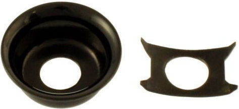 Jack Plate Tele Vintage Black