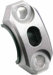 Zeta Drehbarer Stangenhalter Un Ze40-9111 Chrom Titanium