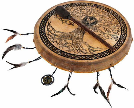 Terre Shaman Schlaginstrumente Kuhhaut Baum 50