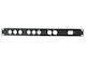 Pro-show Rack Panel 1u 19" 8x Xlr & 1x Iec 1u Rack Panel 12 Θέσεις Xlr 1 Θέση Iec Ρεύματος 30100640