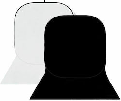 Studioking Background Board Bbt-01-20 White Black 150x400 Cm