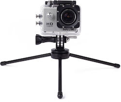 Puluz Πτυσόμενο Μεταλλικό Τρίποδο Go Pro Action Cameras Black