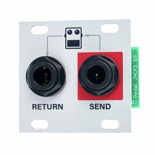 Intellijel Designs Pedal I O Jacks 1u