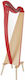 Salvimar Harps Mia 34 Red Sipario Biocarbon 34 Strings