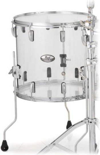 Pearl Crystal Beat 18"x16" Флор Том Ултра Прозрачен #730