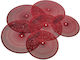 Millenium Still Series Cymbal Set Red