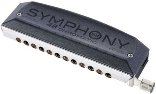 C.a Seydel Söhne Symphony 48 Chromatische Mundharmonika C