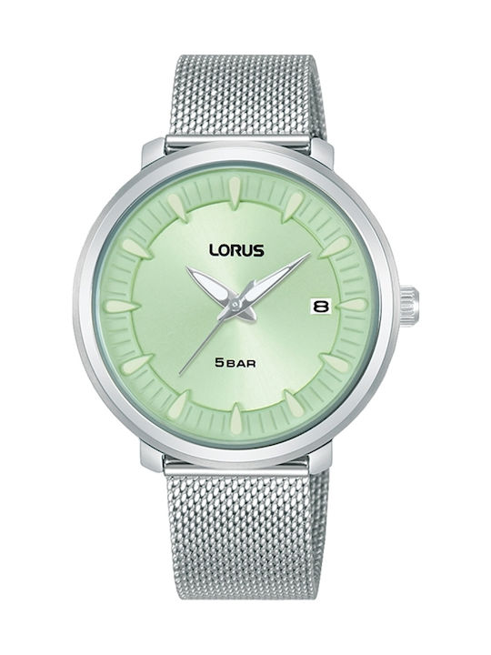 Lorus Ρολόι Μπαταρίας με Μεταλλικό Μπρασελέ