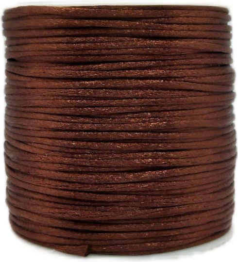 Schnürsenkel Satin Mäusezähnchen Braune 1mm 100m 7-28