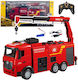 Huina Toys Τηλεκατευθυνόμενο Πυροσβεστικό Όχημα Κόκκινο