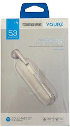 YOURZ Y-27 In-ear Ασημί YOURZ Y-27 In-ear Ασημί