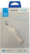 YOURZ Y-27 In-ear Bluetooth Handsfree Ακουστικά με Θήκη Φόρτισης Ασημί