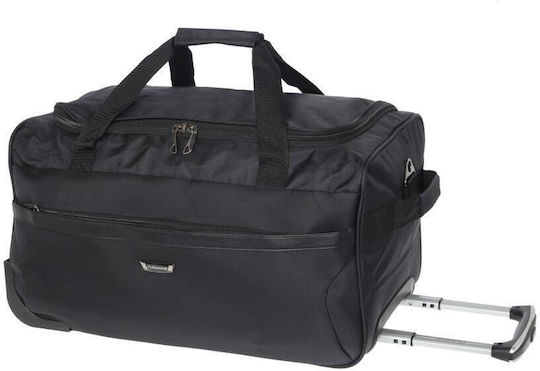 Diplomat Atlanta Geantă de voiaj 75lt Negru cu roți Textil L72xW32xH34cm