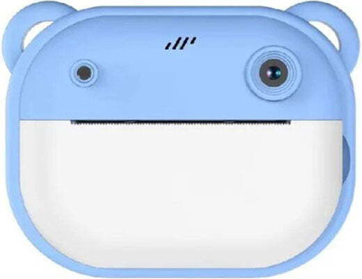 B0DHQM1T65 Children's Camera with Thermal Printing Blue