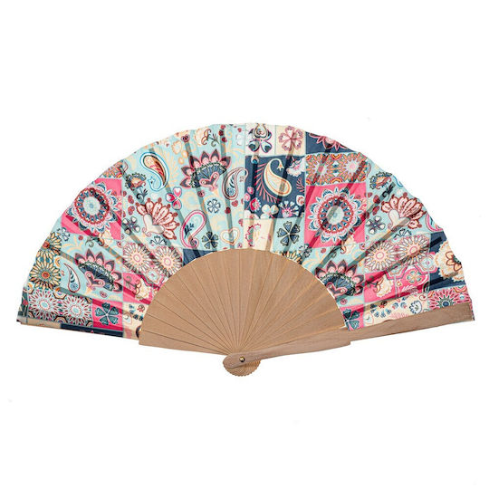 FantazyStores Βεντάλια Πολύχρωμη 23εκ.