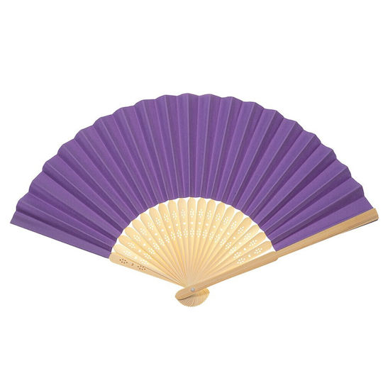 FantazyStores Purple Fan 21cm