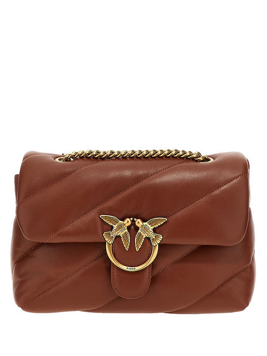 Pinko Love Classic Puff De piele Geantă de damă...