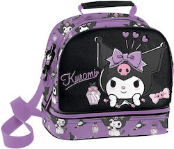 Graffiti Shoulder Lunch Bag Pink 20x16x22cm