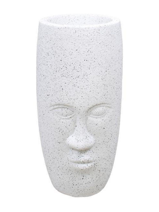 Fylliana Κασπώ Μεταλλικό Λευκό 31x30x68εκ.