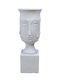 Fylliana Fl1996 Face Planter Metal White 35x35x93cm.