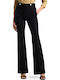Damen Stoff Hose Black