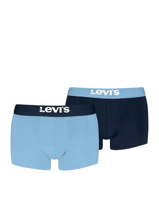 Levi's Basic Мъжки боксерки Черни 2Опаковка