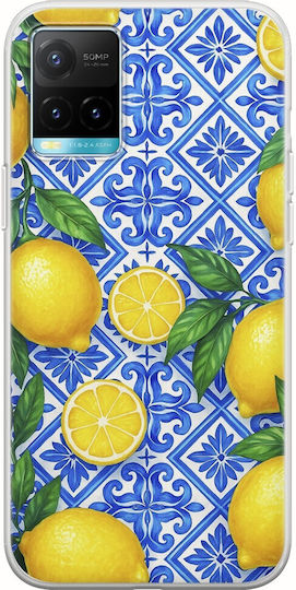 Lemon Garden Vivo Y21s Гъвкава TPU Прозрачна Силиконова Калъфка