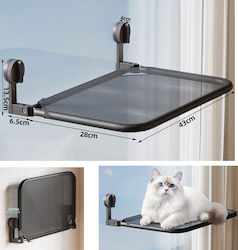 Ebest Katzenbett Starke Saugnäpfe Fensterhalter 43x28cm
