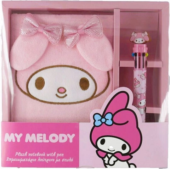 Σημειωματάριο Λούτρινο Στυλό Σετ My Melody 490137