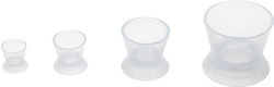 Μπωλ Σιλικόνης Διάφανο Small 15ml D9