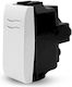 Geyer Mechanism for Wall Push Button Switch in White Color 7600.1