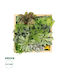 GloboStar Artificial Foliage Panel 60x32cm Garden