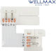 Ecke 90 Verbindung für LED Streifen 12mm Wellmax 02.038.0175 5 Stück