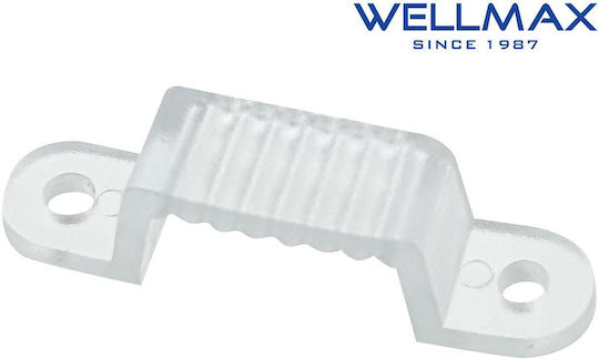 Wellmax 02.038.0179 LED Streifen Verbindungsstück Unterstützung 12mm Clip 5 Stück