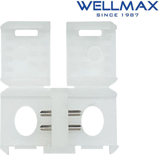 Wellmax LED Streifen Anschluss Ac 12mm 02.038.0180 5 Stück